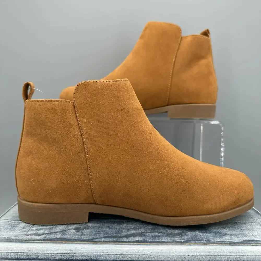 NEW Harvest Land Girl’s Ankle Boots Brown Size 5